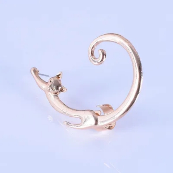 Cat Ear Wrap Earring Cuff Piercing - Picture 4 of 7